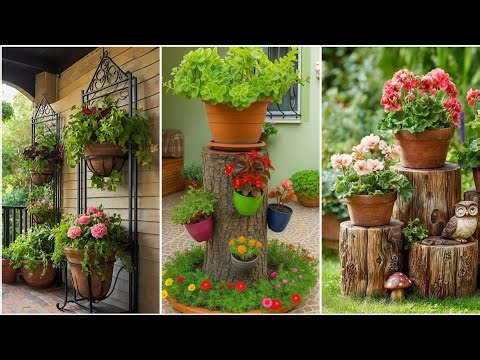 Creative Garden Ideas for Small Spaces 🌿 | Easy Garden Design Tips Elevate your outdoor #garden
