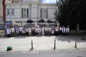 Görev yaptığı hastanede öldürülen Dr. Ekrem Karakaya, anıldı