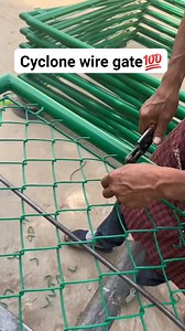 Cyclone wire gate #reelvirals #engaging #highlight #inspiring #resourceful | Roseve M. Ramos