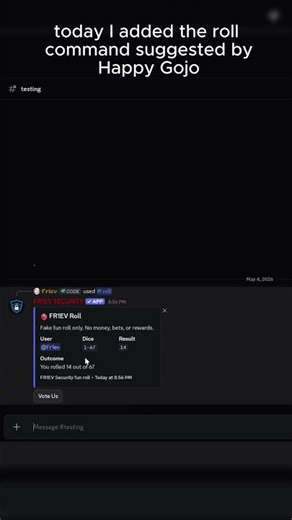 Day 3 of Adding the Top Comment’s Feature to My Discord Bot Feature suggested by‪@HappyGojo_YT‬ .