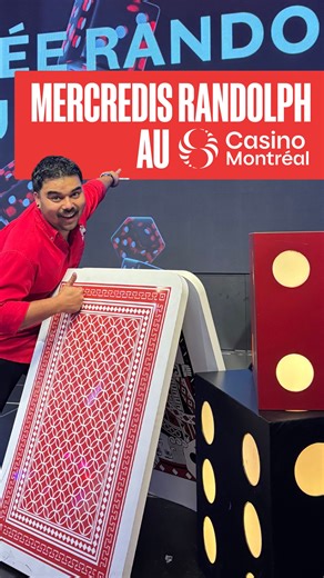 6.3K views · 25 reactions | Pas question de passer ton tour aux Mercredis Randolph!  On t’attend au Casino de Montréal jusqu'au 26 novembre. 12,19 et 26 novembre dès 19h30 Casino Montréal  Loto-Québec | Randolph - Jeux et Pubs Ludiques | Facebook