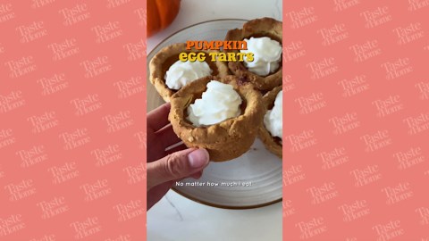 Pumpkin Pie Egg Tarts