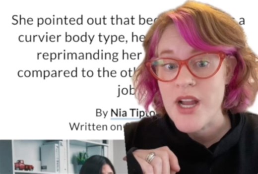 Woman says she's being singled out at work for 'inappropriate' outfits, but others wear the same thing