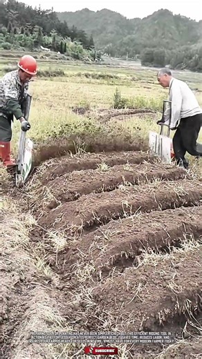 Innovative Agricultural Tool for Soil Ridging and Garden Bed Preparation