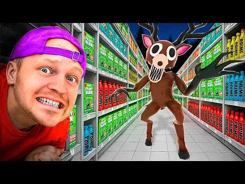 I Built a GROCERY STORE in 99 Nights in the Forest!