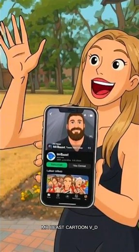 Mr Beast CARTOON Animated Video #mrbeast #cartoon #animation