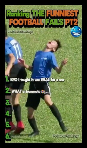 RANKING FUNNIEST FOOTBALL FAILS PT2 😂