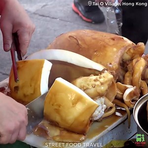Various awesome seafood street foods prepared in Hong Kong. Some are small, some are rather huge. This street food compilation was filmed at Tai O Village, Hong Kong. | Street Food Travel