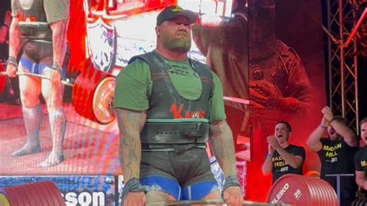Hafthor Bjornsson eyeing another record deadlift but will be challenged by rival