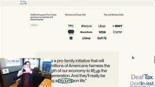 The current US administration with Congress passed the bill last year to create "Trump Account" that creates an "IRA for kids", starting this year. The Trump Account will come with $1k initial deposit from the US goverment (paid from your taxes) for all babies born in USA last year Jan 1 2025 to Dec 31, 2028. To get that, need to file an IRS tax form with your tax return to ask for it then once the Trump Account program starts in June/July 2026, you will be contacted by the US government to set 