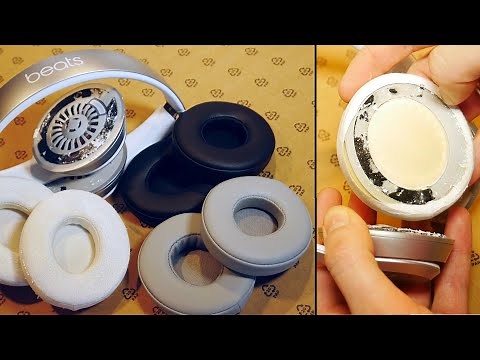 How To Replace Beats Solo 2 or 3 Ear Pads Cushion DIY