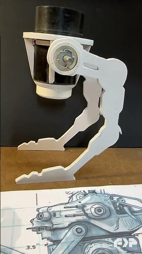 C4 CAPTIVATOR Mech Model