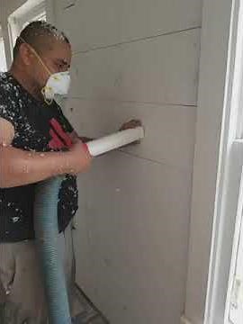 How to install insulation without removing the drywall by Cowtown Insulation