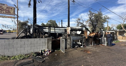 10-year-old girl hospitalized after fire near 29th Ave and Van Buren St