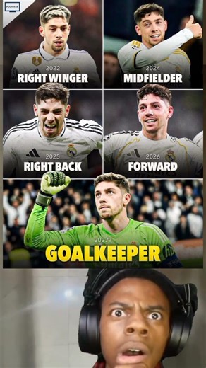 Valverde is 1 of the only players who could play in any position while being the best in it #footbll