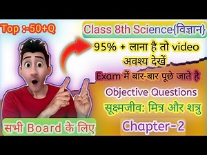 Ncert Class 8th Science Chapter 2 Objective Question | MCQ |