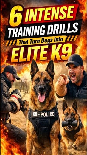 6 Intense Training Drills That Turn Dogs Into Elite K9