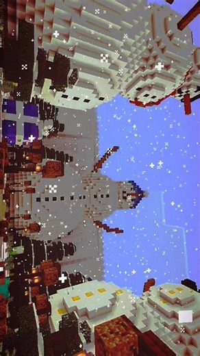 Merry Christmas in Minecraft | A Magical Winter Cinematic 🎁🎄.#minecraft #christmas#marrychristmas