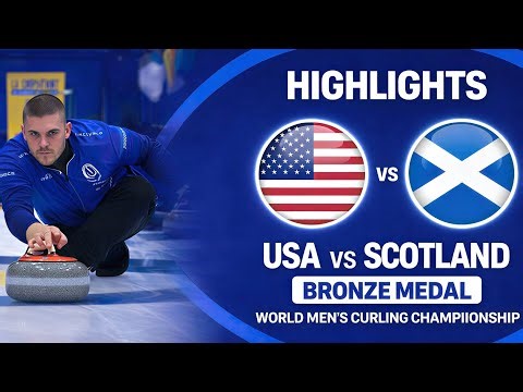 USA vs Scotland Curling Bronze Medal Full Highlights | LGT World Men's Curling Championship 2026