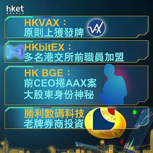 【JPEX案】4家香港虛擬資產交易平台申請者背景如何？　其中一間前CEO曾涉AAX案、大股東身份神秘