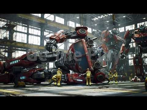 Robot Repair! Epic Repair Transformer - robô Transformer #transformers