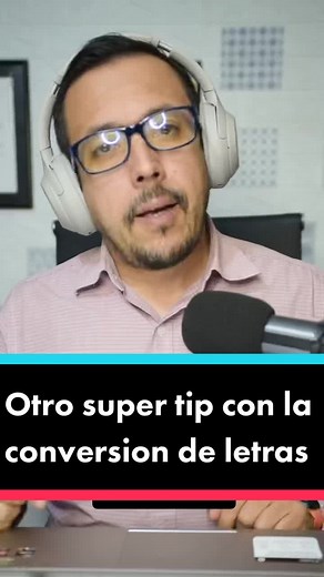 Cómo cambiar la primera letra a mayúscula en Excel