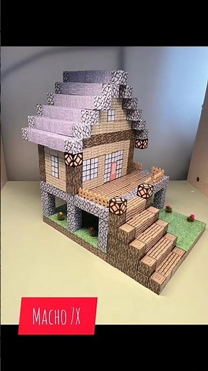 Minecraft min house making #shorts #house #minecraft