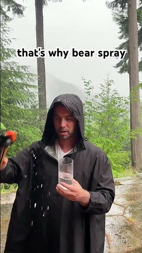 🌧️ Bear Spray Buddy is water-resistant, keeping you protected rain or shine. "Bear