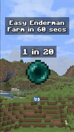 Simple Enderman Farm