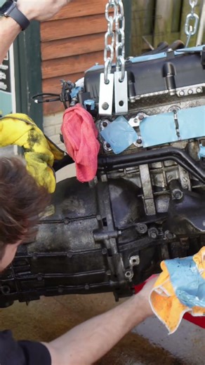 Degreasing an Engine that’s Covered in Gunk! 10x Better Looking NOW