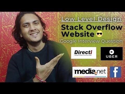 Stack Overflow 😎 Low Level Design 👨‍💻 👩‍💻 Google Interview Question Solved🤓System design for all 😇
