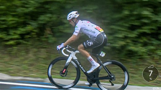 "Ik heb nooit klassementsambities gehad": witte trui en schaduwfavoriet Juan Ayuso lost verrassend snel op slotklim | Sporza