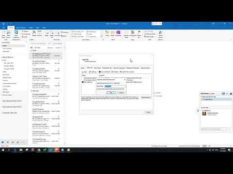 Remove a password from an Outlook *.pst File
