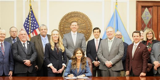 Noem signs foreign-owned ag land bill into law