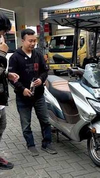 Saingan NMAX⁉️ Modifikasi suzuki burgman simple elegant