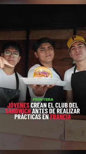 #Tijuana | Jóvenes crean El Club del Sándwich para costear prácticas en Francia. Mario Ramírez y Raúl Vázquez son estudiantes de gastronomía que decidieron emprender con Club del Sándwich para reunir el dinero que les permita realizar sus prácticas profesionales en Francia. Lo que comenzó vendiendo aguas en los semáforos hoy es un pequeño negocio que busca acercarlos a uno de sus mayores sueños. 📍Colonia Aviación ¿Te animas a apoyarlos? #Gastronomia #Francia #Emprendimiento