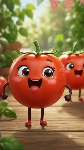 Aha Tamatar Bade Mazedaar | Hindi Nursery Rhymes | Cartoon Video for kids