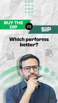Does Buying Dips Actually Work? | SIP vs Lumpsum Strategy