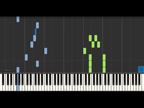 Boogie Woogie 1 Piano tutorial (Synthesia)