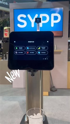 Something new at @hostmilano #MarcoSYPP - drinks made easy | Marco Beverage Systems