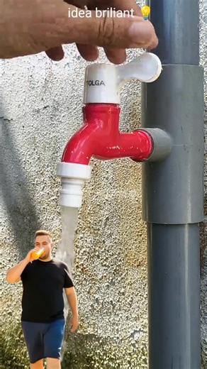 tricks for installing a faucet on a PVC pipe without threads #homerenovation #sorotan #videoreels #reelsviral #fyp #videotranding #fblifestyle | Siti