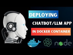 Run Your Chatbot / LLM in a Docker Container: Easy Step-by-Step Tutorial