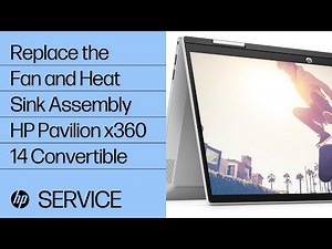 Replace the Fan and Heat Sink Assembly | HP Pavilion x360 14 Convertible | HP Support