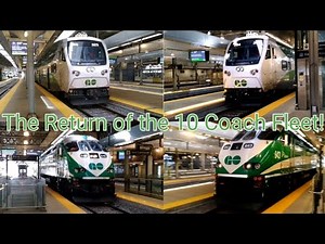 GO Trains At Toronto Union Station Compilation Sept 2021