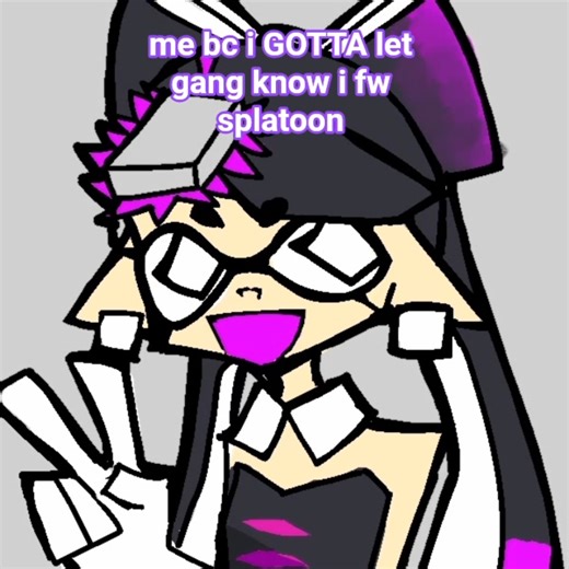what was 5 year old me doing with lvl 64 on splatoon bro 💔 #splatoon #speedpaint #relatable #meme