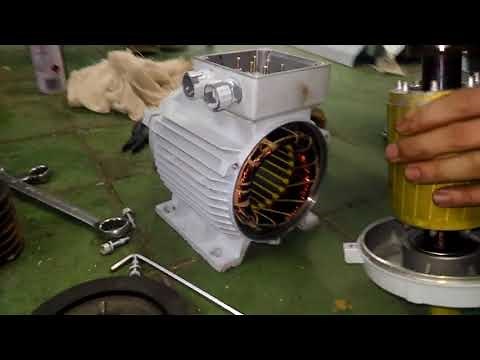 Hướng dẫn tháo động cơ không đồng bộ 3 pha