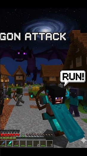 how to make dragon in minecraft #minicraft #gaming #minecraftshorts