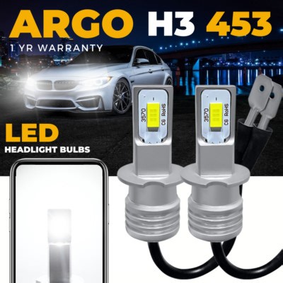 Fits Audi A2 Led Headlight Xenon White 2000-2005 Main High Beam Light Bulbs 12v  | eBay