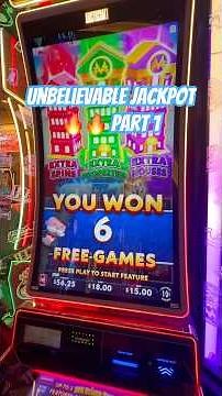 Part 1: Wait Until You See This Incredible Bonus! 🎰🔥💵 👀 #slots #bonus #casino