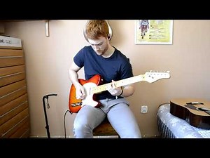 Amazing Schecter Telecaster PT Standard ACB!! - blues solo improvisation FULL HD
